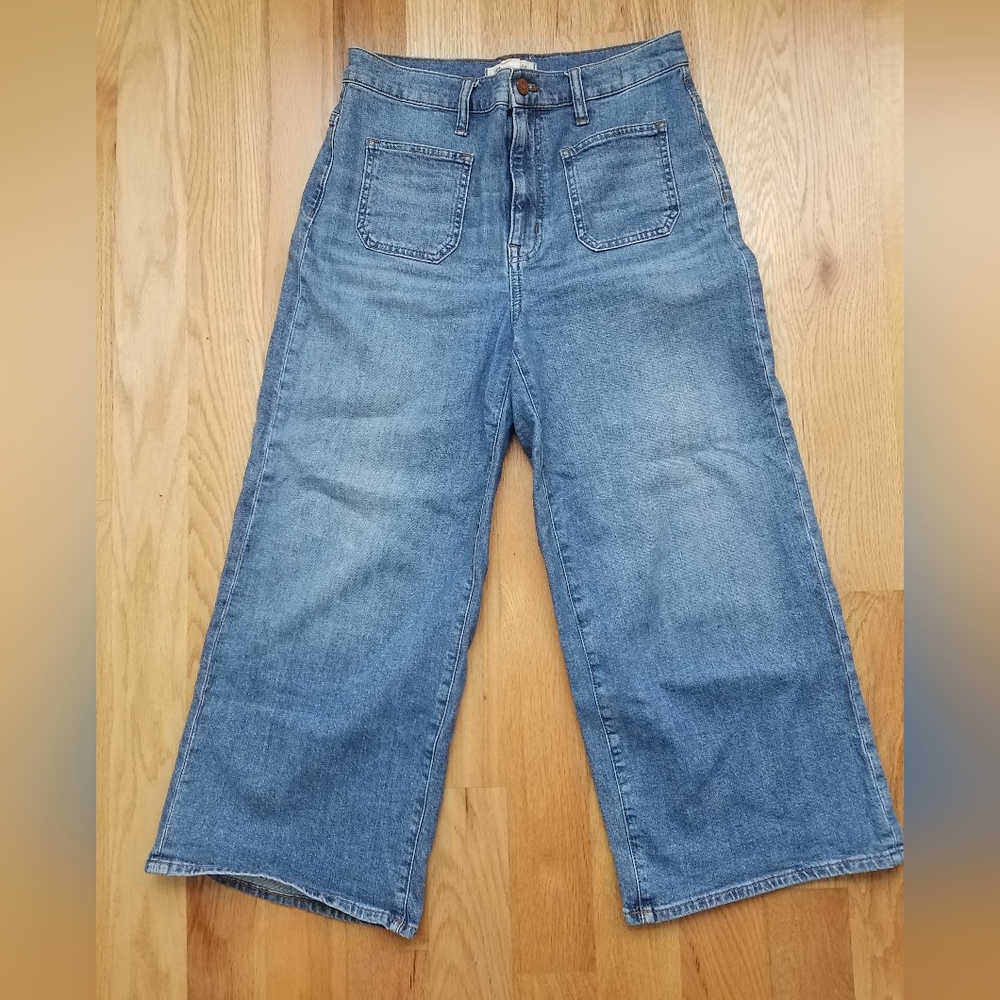 Madewell Wide Leg Crop Size 29